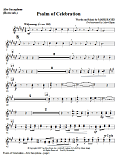 Psalm of Celebration - Eb Alto Saxophone (Horn)