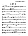 Caprice - 2nd Flute