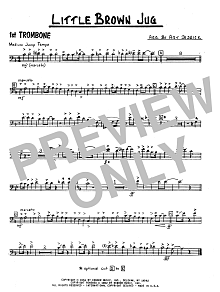 Little Brown Jug - 1st Trombone 