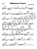 Without A Trace - Solo Sheet - Trombone