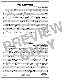 Try Everything (from Zootopia) - F Horn 