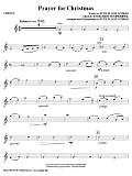 Prayer For Christmas - Violin 1