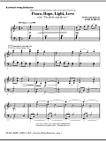 Peace, Hope, Light, Love (with The Holly And The Ivy) - Keyboard String Reduction