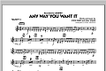 Any Way You Want It - Trumpet 3
