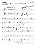 For the Beauty of the Earth - Percussion 1 & 2