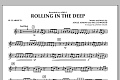 Rolling In The Deep - Bb Clarinet 1