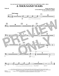 A Thousand Years (from The Twilight Saga: Breaking Dawn, Part 1) - Timpani