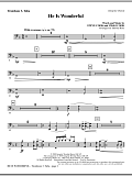 He Is Wonderful - Trombone 3/Tuba