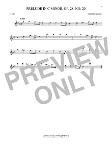 Prelude, Op. 28, No. 20 