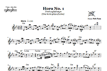 Hora No. 1 (Noch A Glezl Vayn (One More Glass Of Wine)) 
