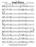 Greg's Groove - 1st Eb Alto Saxophone