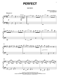 Perfect (arr. David Pearl)