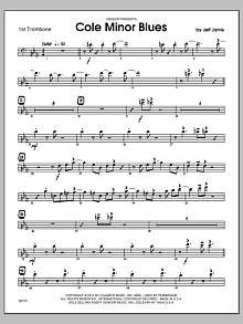 Cole Minor Blues - Trombone 1 