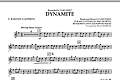 Dynamite - Eb Baritone Saxophone
