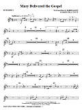 Mary Delivered The Gospel - F Horn 1