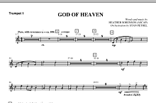 God Of Heaven - Bb Trumpet 1 