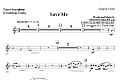 Save Me - Bass Clarinet (Trombone 3 sub)