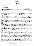 Honk - 2nd Eb Alto Saxophone