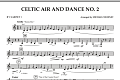 Celtic Air and Dance No. 2 - Bb Clarinet 1