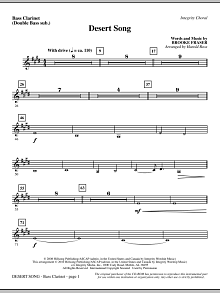 Desert Song - Bass Clar. (Double Bass sub.) 