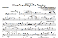 It's a Grand Night for Singing - Trombone