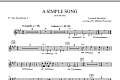 A Simple Song (from Mass) - Eb Alto Saxophone 2