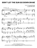 Don't Let The Sun Go Down On Me [Classical version] (arr. Phillip Keveren)