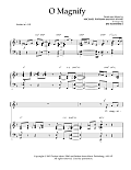 O Magnify (arr. Jim Hammerly)