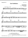 Your Faithfulness - Trumpet 2 & 3