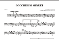 Boccherini Minuet - Cello