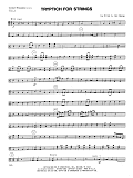 Tryptich For Strings - Viola