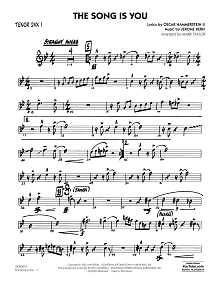 The Song Is You - Tenor Sax 1 