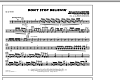 Don't Stop Believin' - Quad Toms