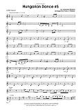 Hungarian Dance #5 - 1st Bb Clarinet