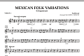 Mexican Folk Variations - Violin 2