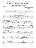 I Will Light Candles This Christmas (Full Orchestration) - Oboe 1
