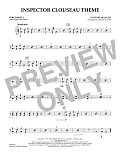 Inspector Clouseau Theme (from The Pink Panther Strikes Again) - Percussion 1