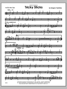 Tricky Sticks - Alto Sax 1 