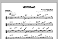 Yesterdays - Eb Solo Sheet