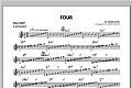 Four - Bb Solo Sheet