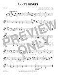 Anna's Minuet - Violin 2