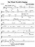 The Whole World Is Singing - Guitar