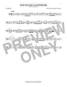Eine Kleine Nachtmusik ("Serenade"), First Movement Excerpt 