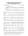 Lord, When We Praise You with Glorious Music