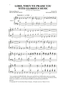 Lord, When We Praise You with Glorious Music 