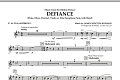 Music from Defiance - Eb Alto Saxophone 1