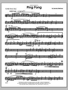 Ping Pong - Tenor Sax 1 