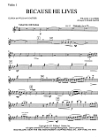 Because He Lives - Violin 1