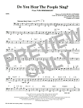 Do You Hear The People Sing? (from Les Miserables) (arr. Ed Lojeski) - Bass
