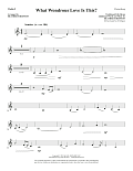 What Wondrous Love Is This? (arr. Heather Sorenson) - Violin 2